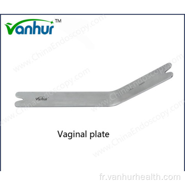 Instruments de rétraction transvaginale Plaque vaginale